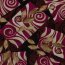 Polyester Viskose Mix Discharge-Druck Abstract - FARBE