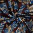 Polyester Viskose Mix Discharge-Druck Abstract - FARBE