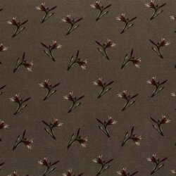 Polyester Viskose Mix Discharge-Druck BlumenS - FARBE