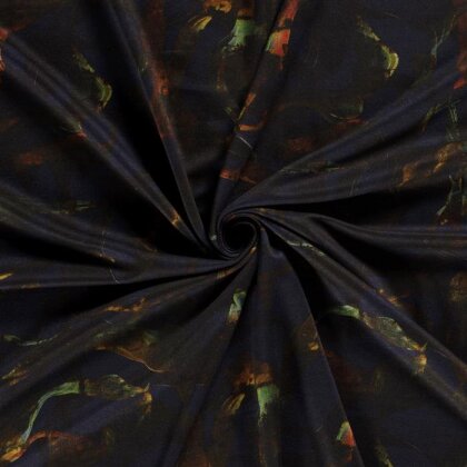 Polyester Viskose Mix Discharge-Druck Abstract - FARBE