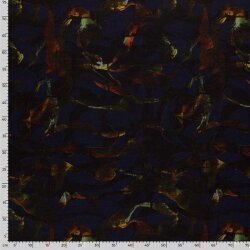 Polyester Viskose Mix Discharge-Druck Abstract - FARBE