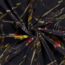 Polyester Viskose Mix Discharge-Druck Kringelmuster...