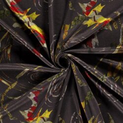 Polyester Viskose Mix Discharge-Druck Abstract - FARBE