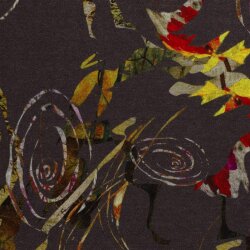 Polyester Viskose Mix Discharge-Druck Abstract - FARBE