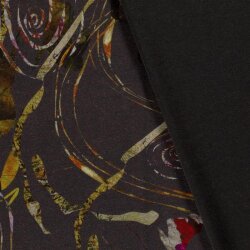 Polyester Viskose Mix Discharge-Druck Abstract - FARBE