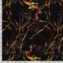 Polyester Viskose Mix Discharge-Druck Abstract - FARBE