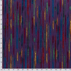 Polyester Viskose Mix Discharge-Druck Abstract - FARBE