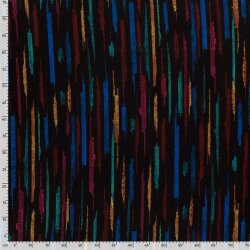 Polyester Viskose Mix Discharge-Druck Abstract - FARBE