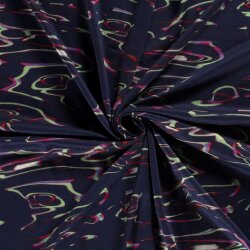 Polyester Viskose Mix Discharge-Druck Abstract - FARBE