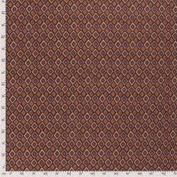 Polyester Viskose Mix Discharge-Druck DIAMONDS - FARBE