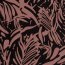 Viskosejersey abstrakte Blätter - antikmint