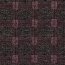 Jacquard Gestrickt Karomuster - grau/pink