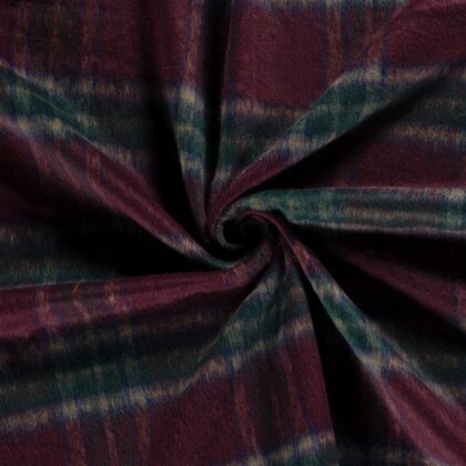 PL Woll Polyesterstoff Jacquard KaromusterS - FARBE