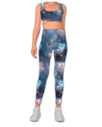 Funktionsjersey Sportswear Digital Galaxis - ozeanblau