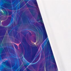 Funktionsjersey Sportswear Digital bunte Lichter - blaulila