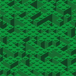 Softshell Digital Lego - maigrün