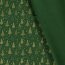Baumwollpopeline Foliendruck Weihnachtsbäume mit Sternen - tannengrün