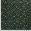Baumwollpopeline Foliendruck Weihnachtsdiamanten - dunkelgrün