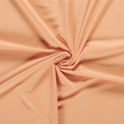French Terry *Marie* Uni - soft pfirsich