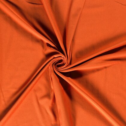 French Terry *Marie* Uni - feuerorange