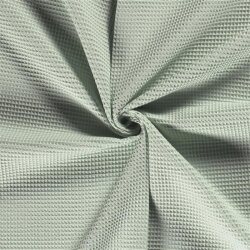 Waffelpiqué *Marie* 6mm Uni - hell altmint