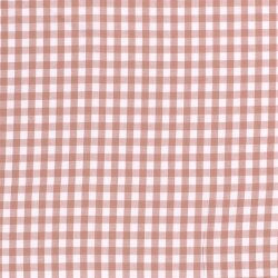 Baumwollpopeline garngefärbt - Vichy Karo10mm antikpink