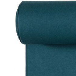 Strickbündchen *Gaby* BIO~Organic - petrol