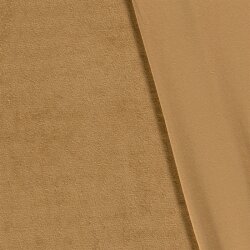 Stretch Frottee *Marie* - dunkel beige