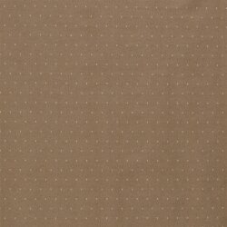 Bengaline Jacquard kleine Punkte - hellbraun