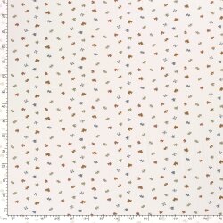 Baumwolljersey PUZZLE - creme