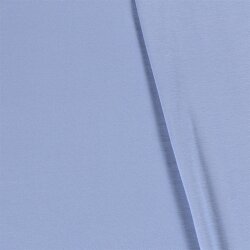 Baumwollpiqué *Marie* Uni - babyblau