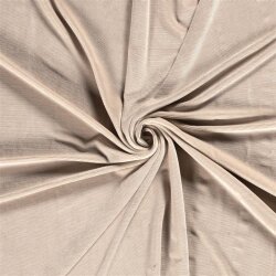 Samt _Feincordjersey - hellbeige