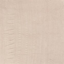 Samt _Feincordjersey - hellbeige
