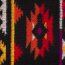 Woll Strick Mix Native Formen - schwarz