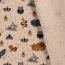 Interieurstoff Leinen-Optik ANIMALS