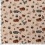 Interieurstoff Leinen-Optik ANIMALS