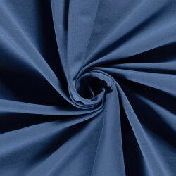 French Terry Premium *Marie* Uni - seeblau