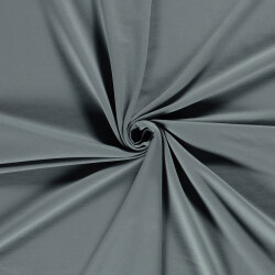 French Terry Premium *Marie* Uni - schattenblau