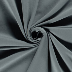 French Terry Premium *Marie* Uni - schattenblau