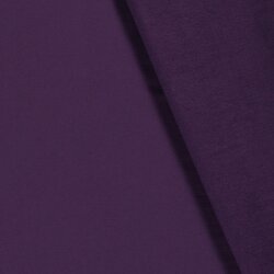 French Terry *Marie* Uni - hell aubergine