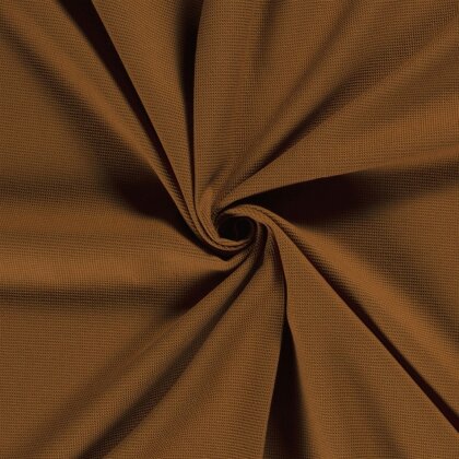 Waffelpiqué *Marie* 2mm Uni - karamell