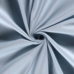 Stretch Baumwollsatin *Marie* Uni - hell babyblau