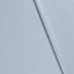 Stretch Baumwollsatin *Marie* Uni - hell babyblau