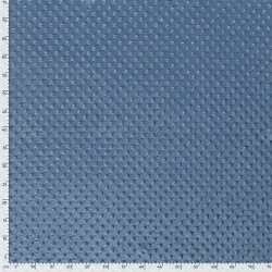 Minky Fleece *Marie* Uni - jeansblau