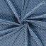Minky Fleece *Marie* Uni - jeansblau