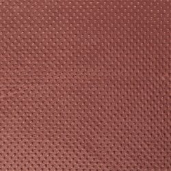 Minky Fleece *Marie* Uni - soft ziegelrot