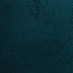 Minky Fleece *Marie* Uni - dunkel petrol