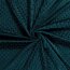 Minky Fleece *Marie* Uni - dunkel petrol
