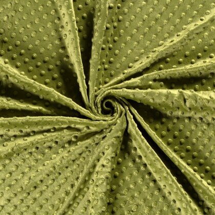 Minky Fleece *Marie* Uni - oregano