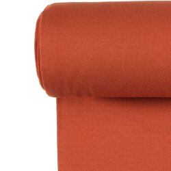 Strickbündchen *Gaby* BIO~Organic - ziegelrot
